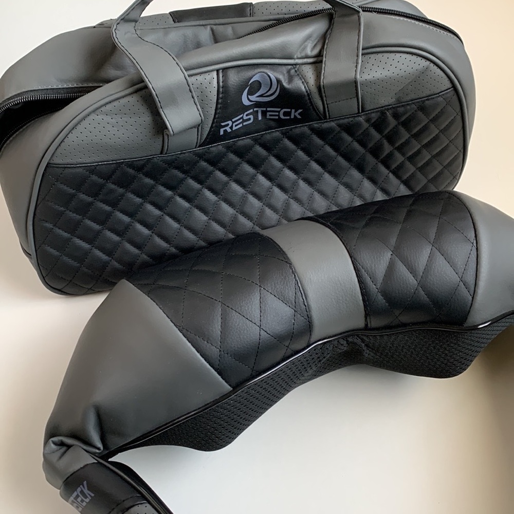 RESTECK Massager for Neck, Back, Shoulder’s with Heat Shiatsu with Travel Bag - Picture 11 of 14
